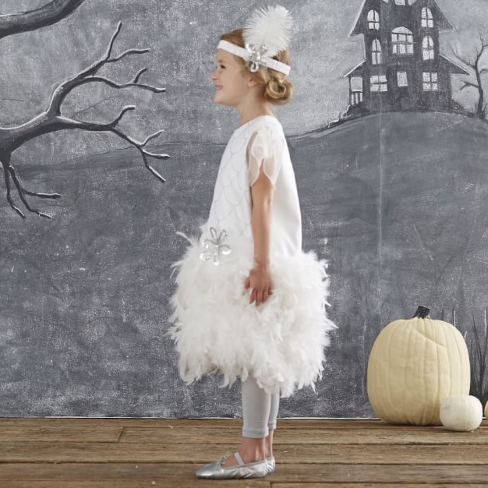 White Flapper Halloween Costume - PBK - Picture 2 of 7